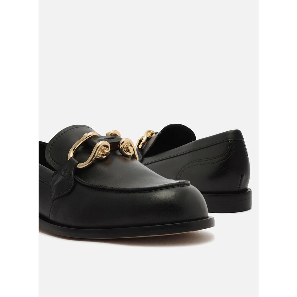 Arezzo Caroline Leather Loafer Size 5.5B - Picture 4 of 4